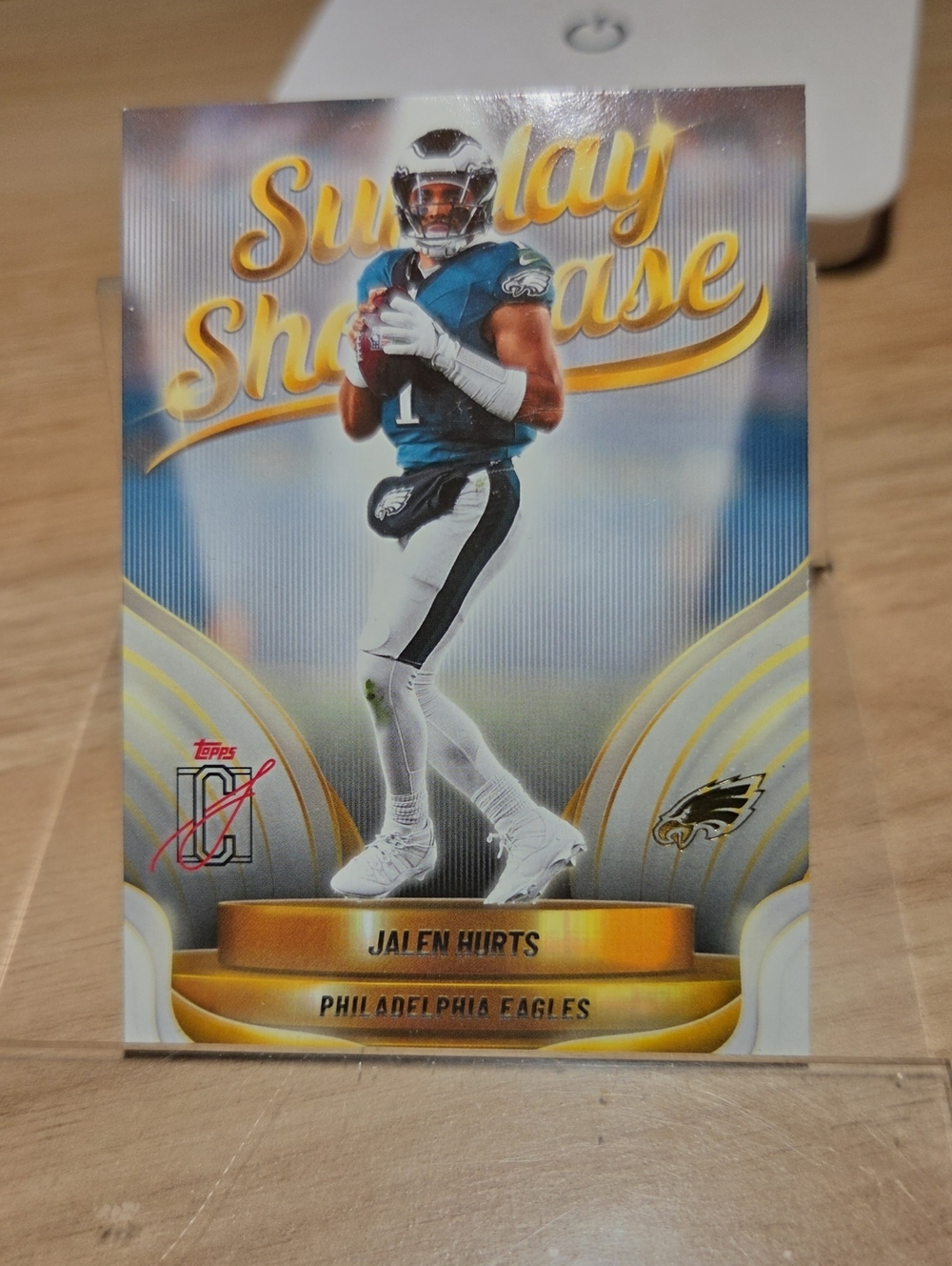 2025 Topps Signature Class Sunday Showcase Jalen Hurts